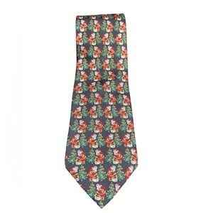 Vintage Santa Claus Christmas Tie
